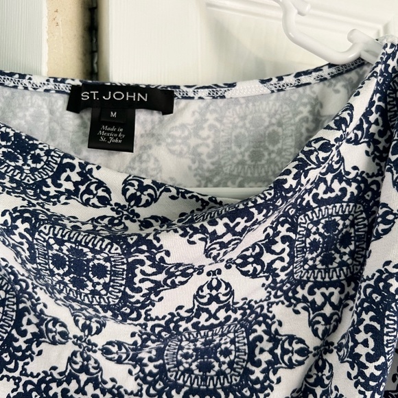 St John 3/4 Sleeve Top M - Picture 2 of 3